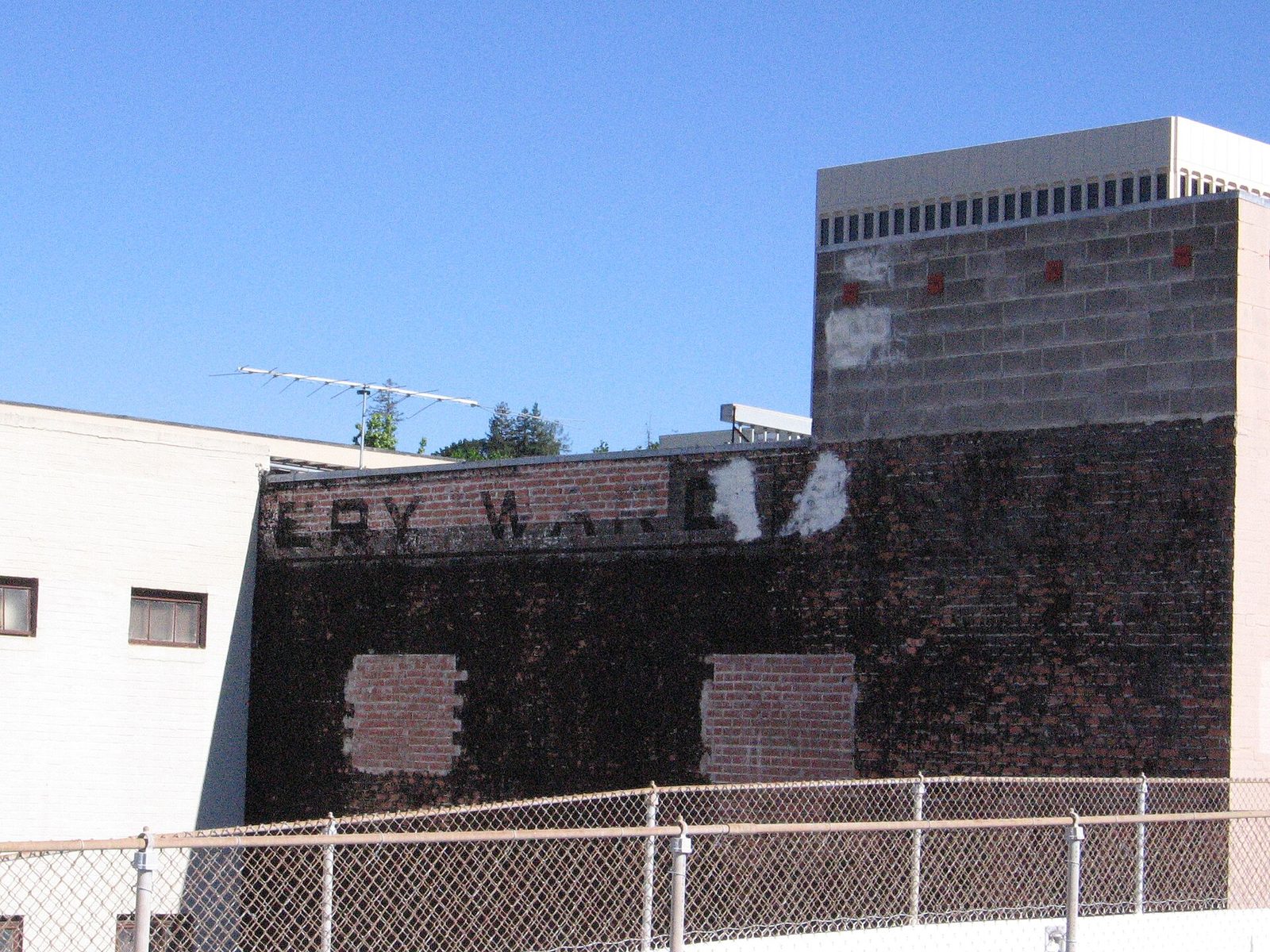 A ghost sign in San Rafael. The proposed rate would place the city in the midrange of Bay Area charter-city transfer taxes.
