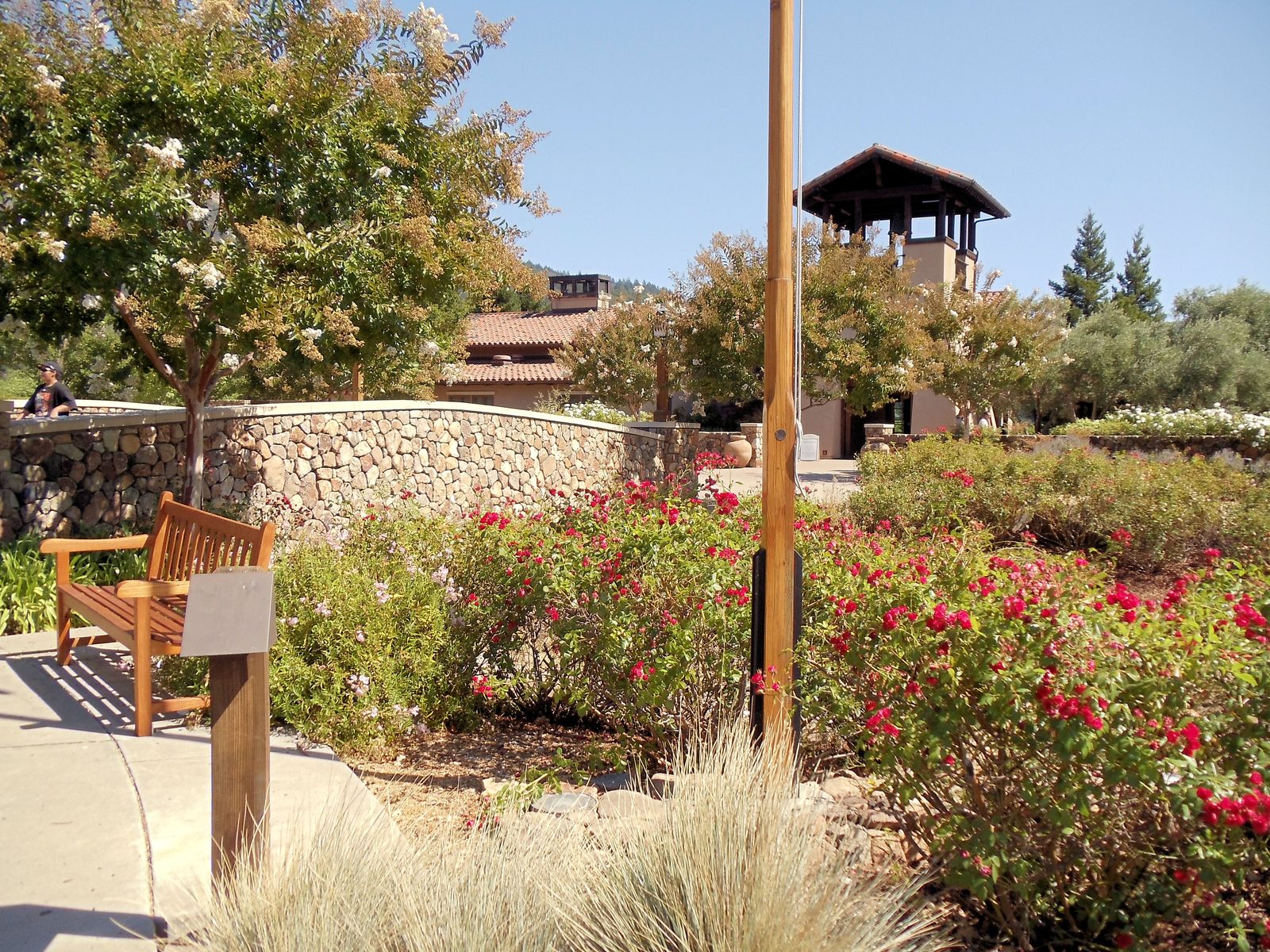 The visitor grounds at St. Francis Winery in Kenwood, in Sonoma Valley. Tasting rooms are the in-person end of the direct sales channel, where the point of sale side of platforms like Vinoshipper's does its work.